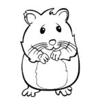 Dibujo de un hamster