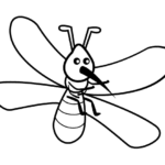 Dibujo de un mosquito