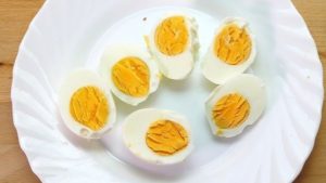 Conservar huevos cocidos